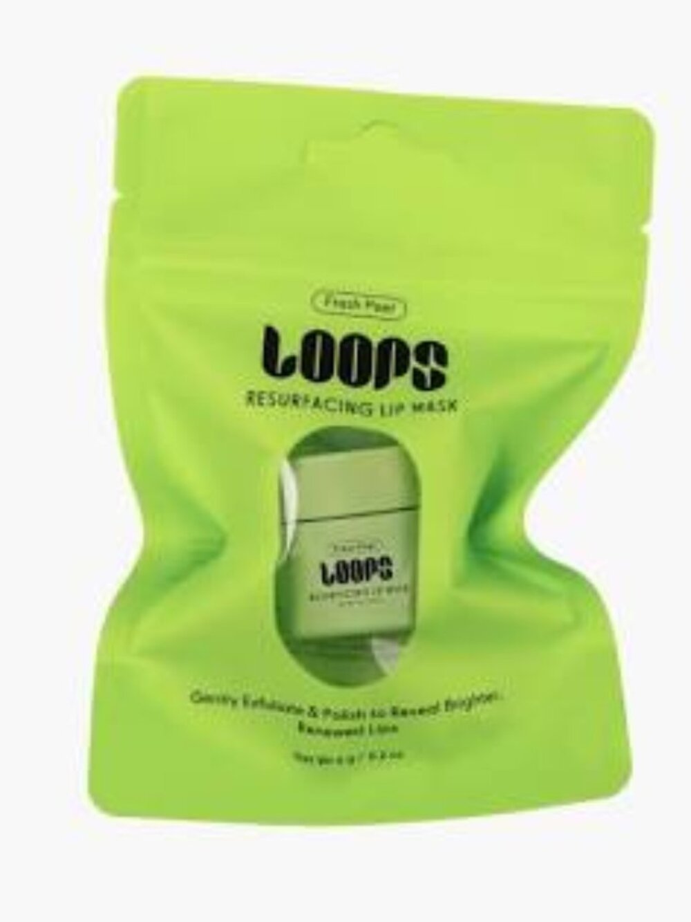 NWT LOOPS Fresh Peel Resurfacing Lip Mask - Exfoliate & Polish